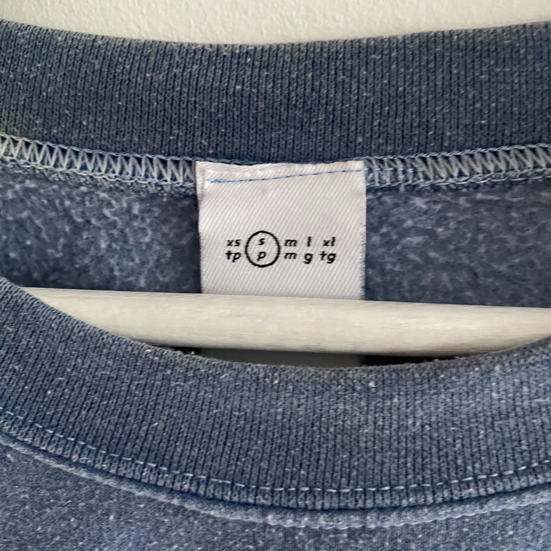 Ljusblå sweatshirt  - 90