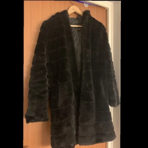Pälsjacka  - Strl 38  Använd men hel   Köparen står för frakt 😸