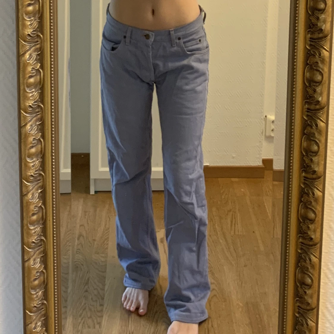 Lågmidjade jeans