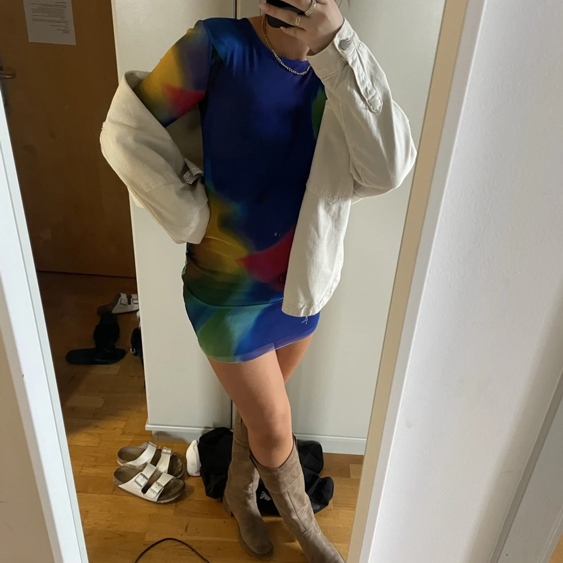 Klänning zara multifärgad - 90