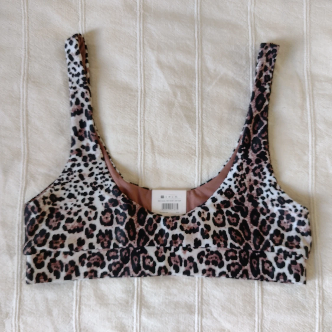 Oanvänd bikinitopp/bikiniöverdel - Bik Bok Ibiza Leopard  - 91