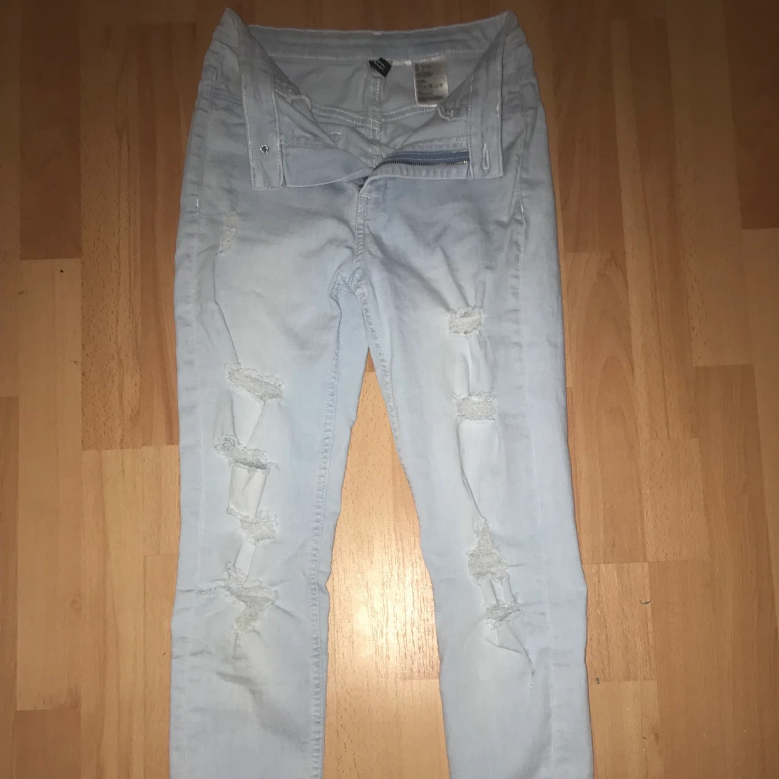 High waisted Ripped Jeans  - 91