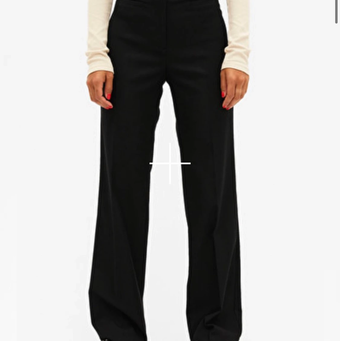 Svarta kostymbyxor  - 90