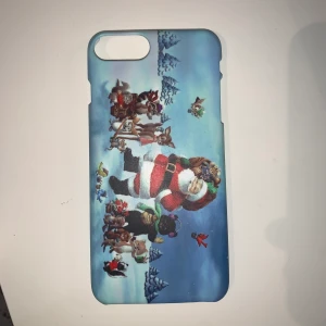 Iphone 7/8 plus skal  - Iphone 7/8 plus skal med julmotiv 