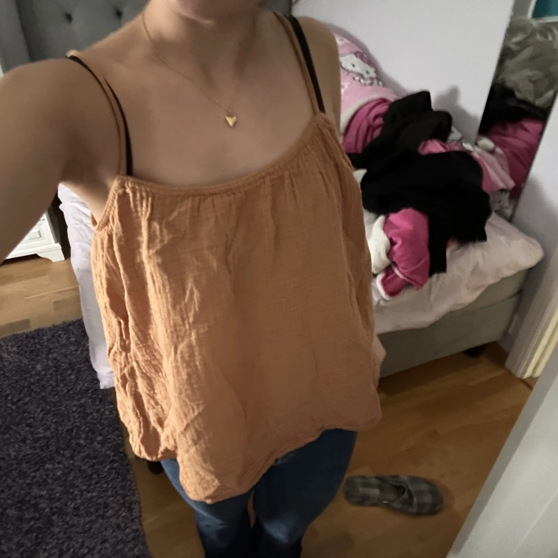 Topp orange/ brun - 91