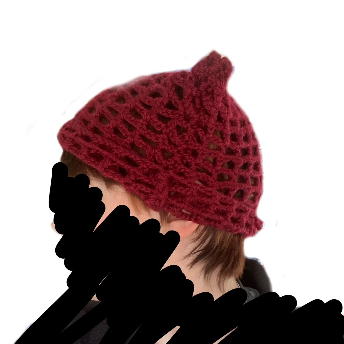 Mesh cathat/ kattmössa - 90