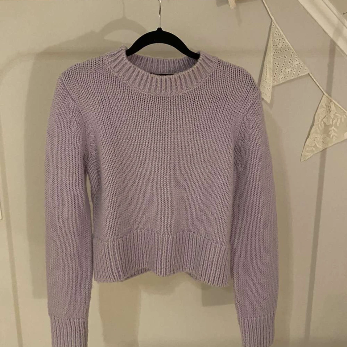 Stickad tröja från lindex