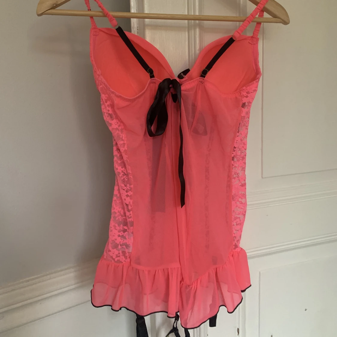 Korsett linne i spets - 90