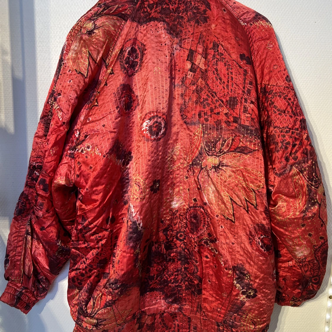 Vintage Super fin jacka i siden material  - 91