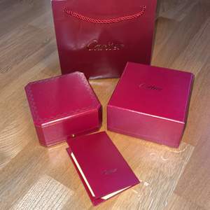 Cartier bag, box och äkthetsbevis
