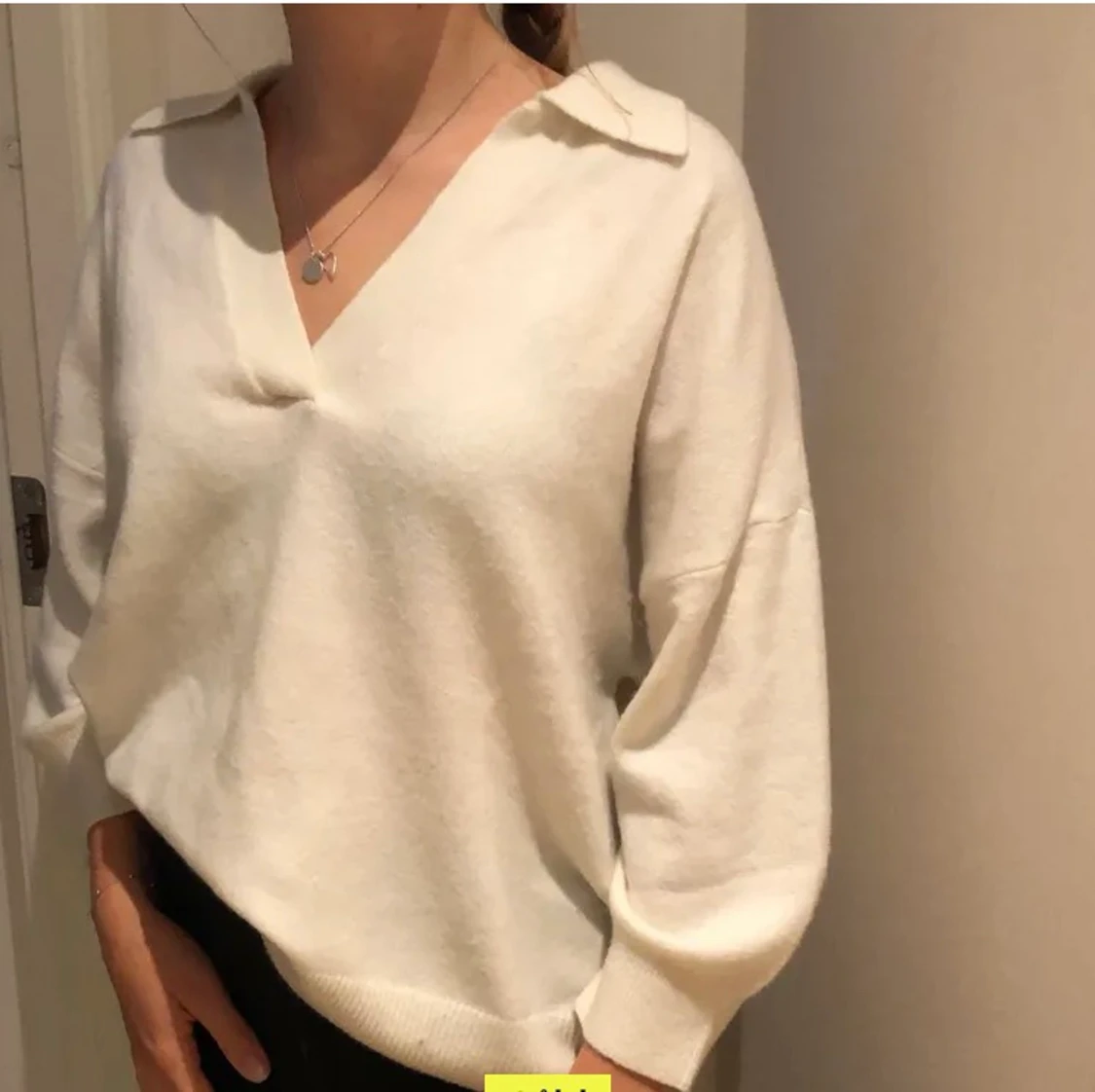 Stickad tröja från HM