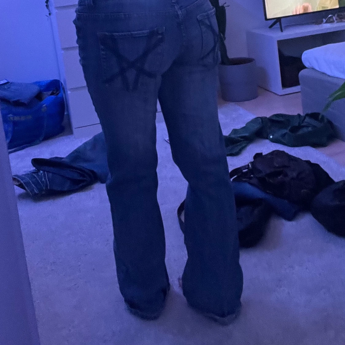 Lågmidjade jeans - 91