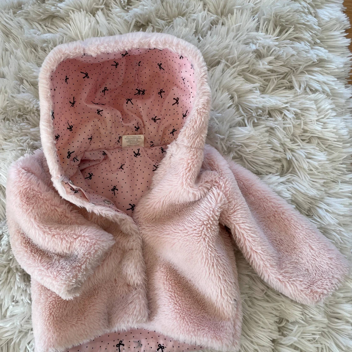 Rosa jacka barn storlek 80