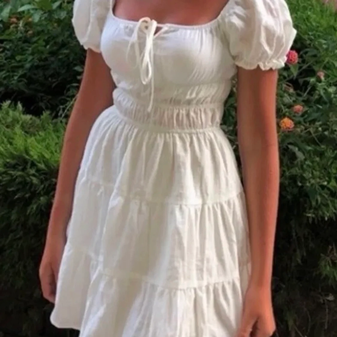 En superfin och söt vit klänning !!