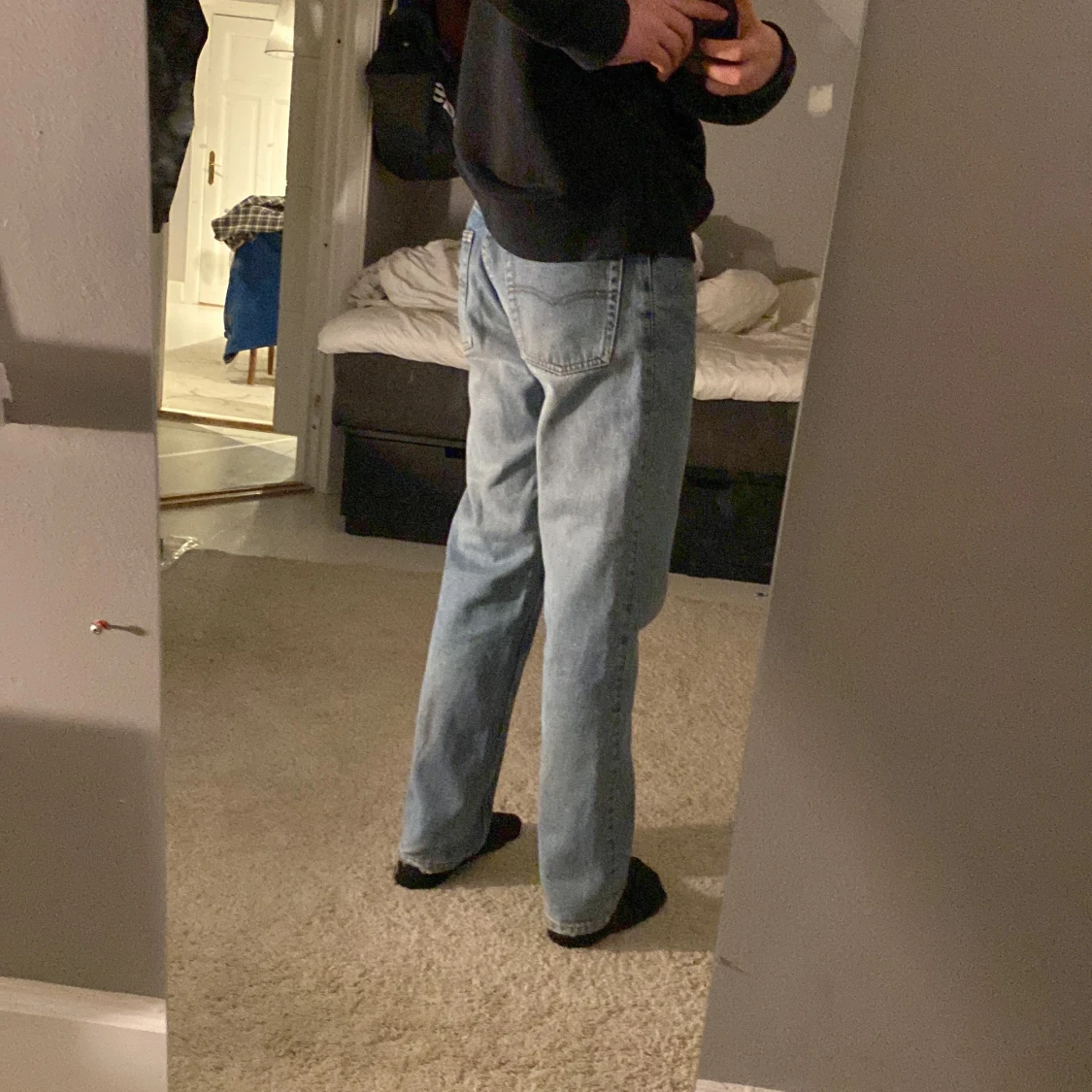 Plaza jeans blåa  - 90