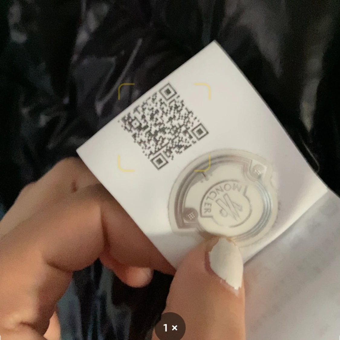 Moncler Gui väst strl S - 91