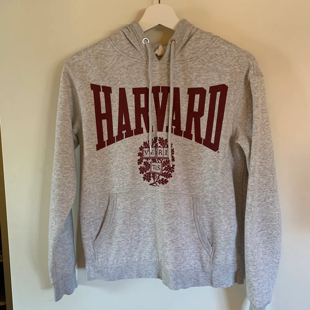 Hoodie från h&m i storlek xs, passar även s. 90kr + ev. frakt🧡. Tröjor & Koftor.