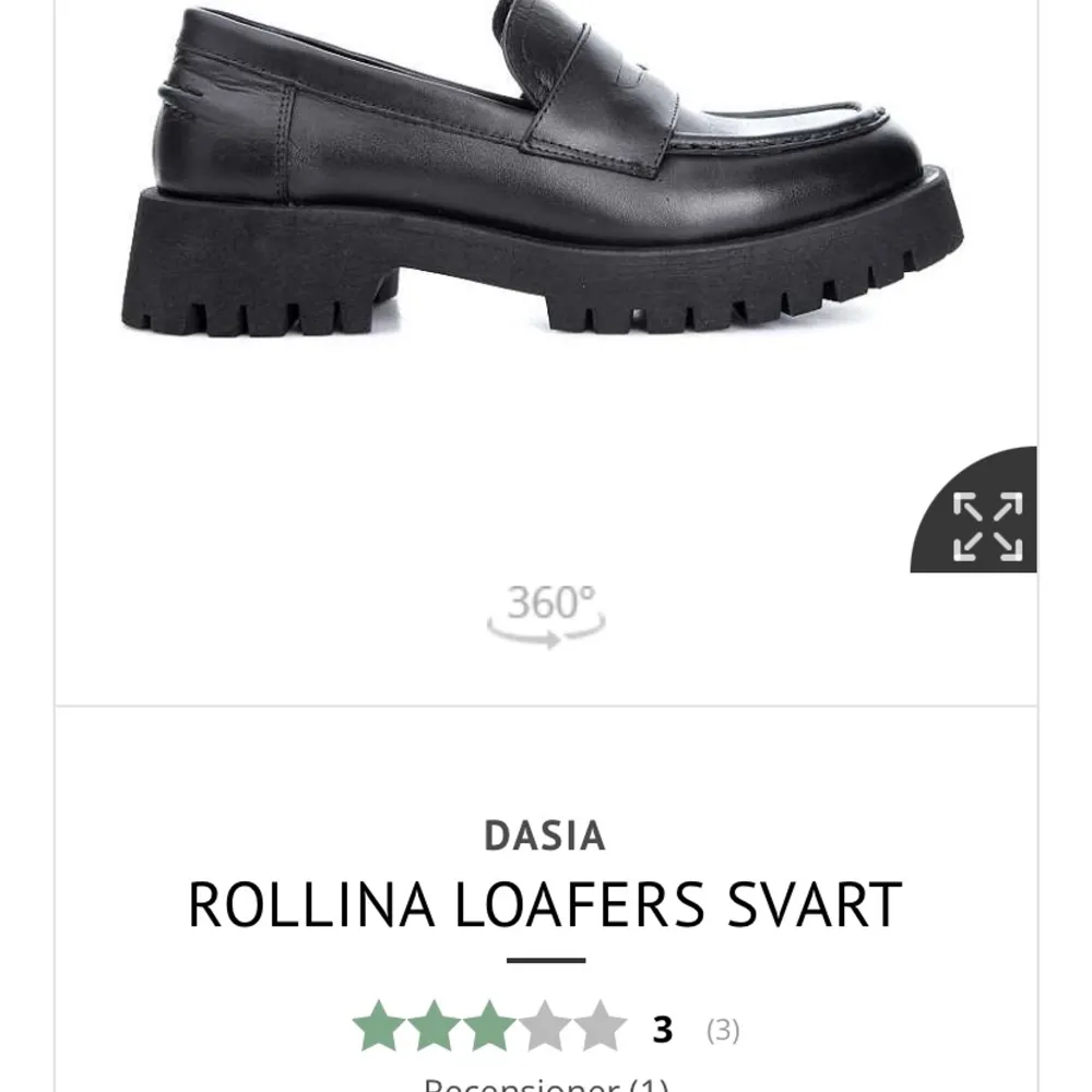 Säljer nu mina loafers från Dasia. Jag säljer på grund av att de inte kommer till användning ❤️ de är använda ca 3 gånger och nypriset är 1 200kr. Skriv privat vid intresse eller frågor 💗. Skor.