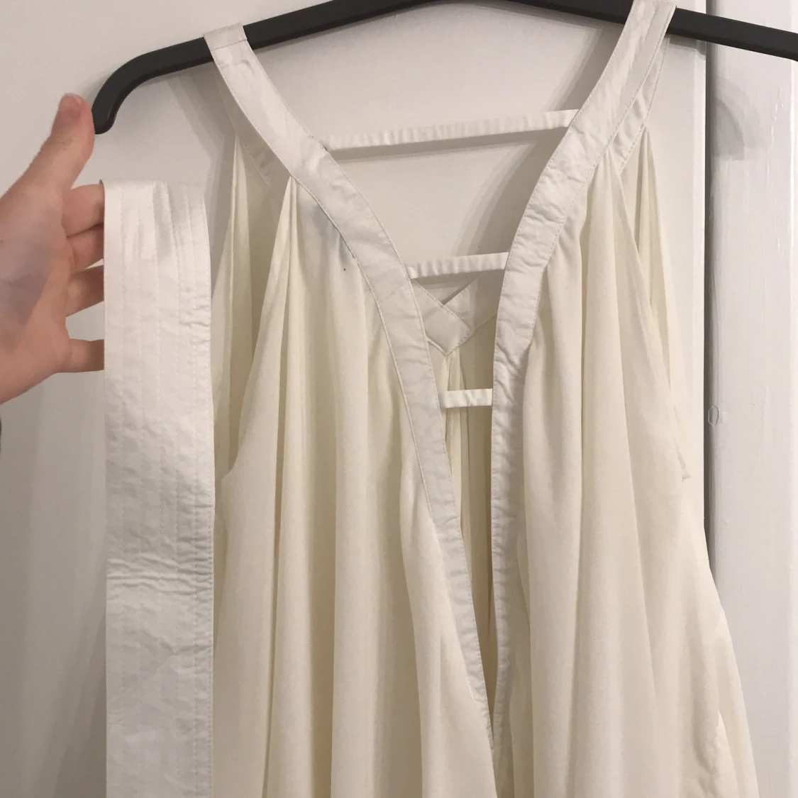 Vit klänning från second female - 91