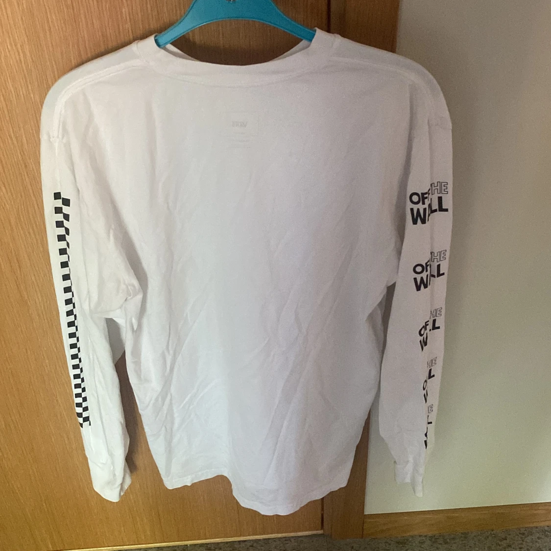 Vans långärmad vit tröja (M) - 91