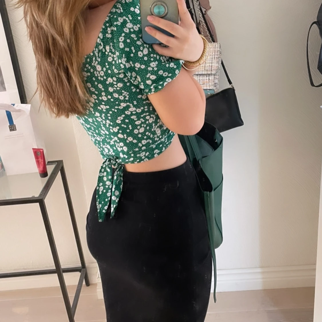 Green summer top💚🫶 - 90