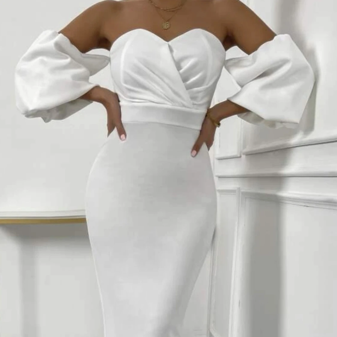 Jätte snygg student klänning