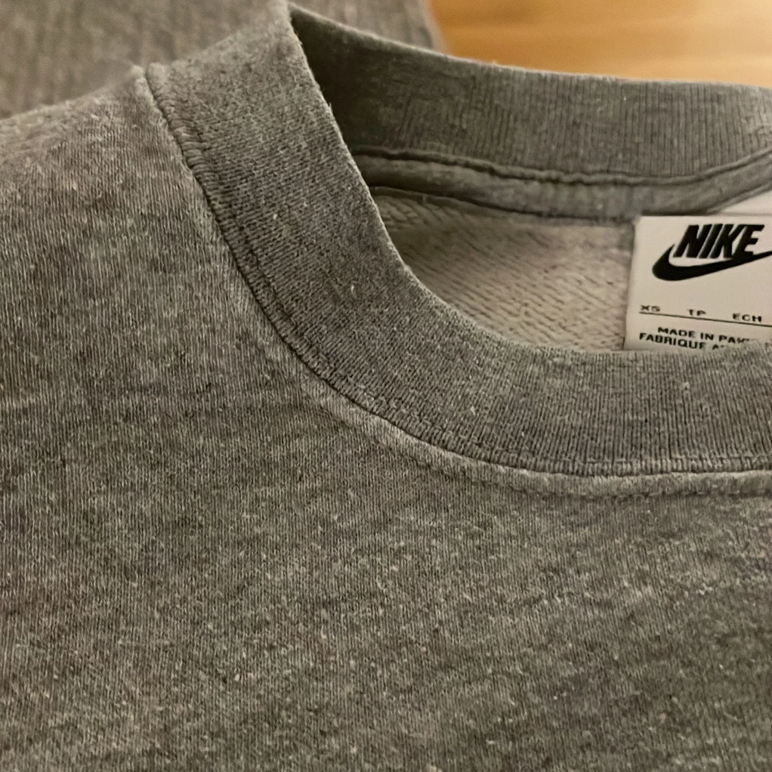 Grå oversize Nike sweatshirt  - 91
