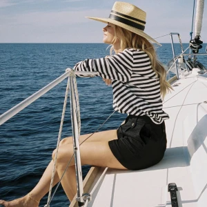 Striped long sleeve - Claire Rose x NA-KD  Nyskick