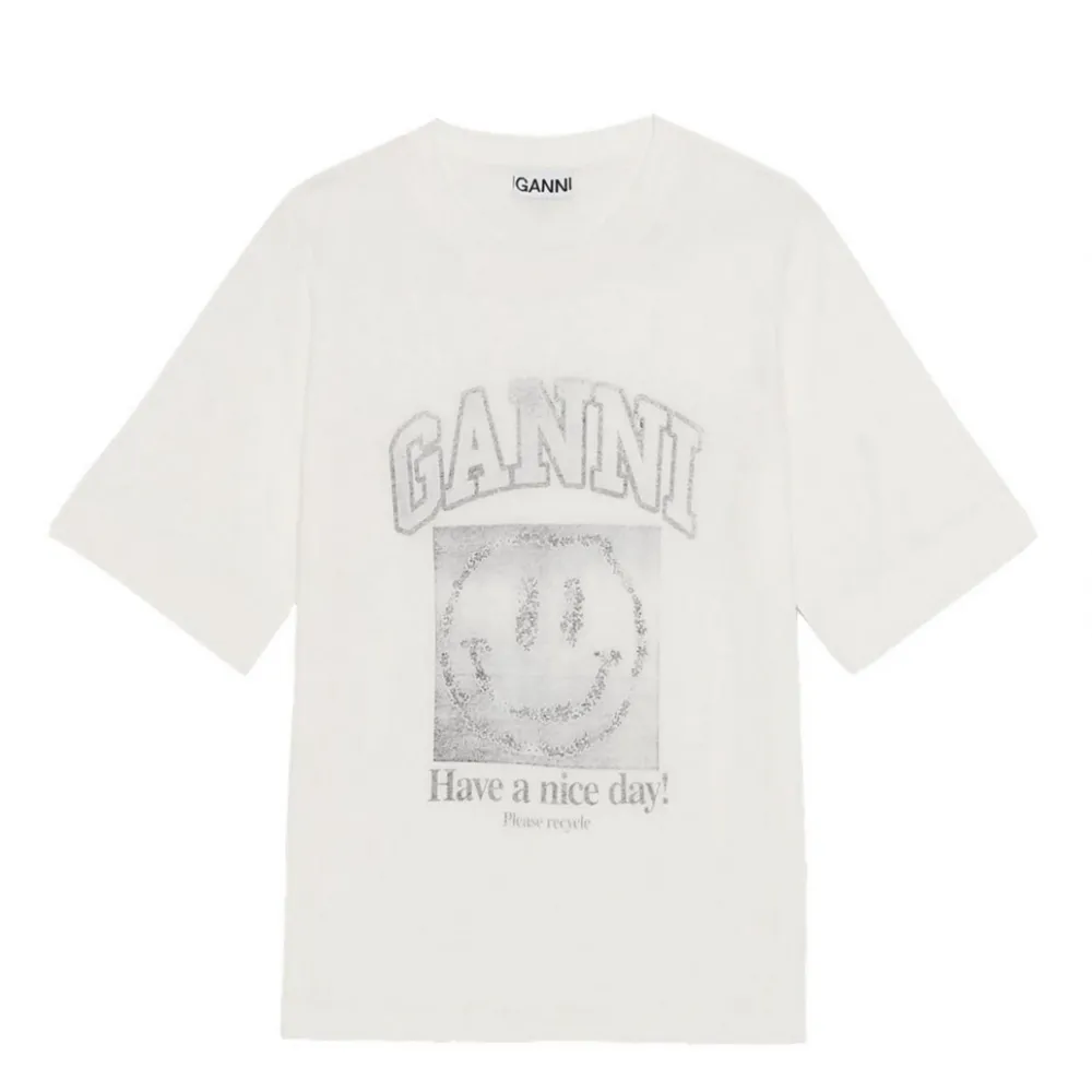 Super fin tshirt ifrån Ganni, nyskick. Skriv för mer bilder💞. T-shirts.