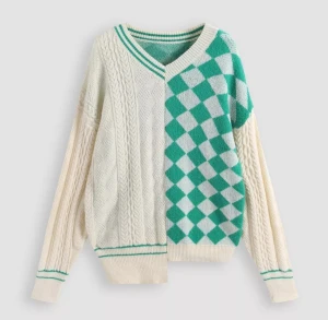 Asymmetrisk Sweatshirt - Originalpris 329:-