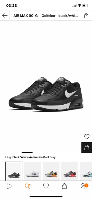 Air Max 90 Golf - Helt nytt skicka har använt dom 1 gång bara blev inte nöjd kunde inte returenera varan.