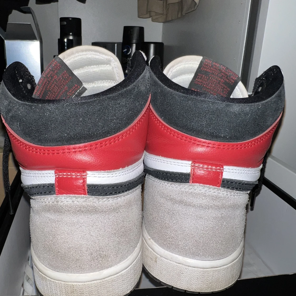 Jordan 1s light smoke grey