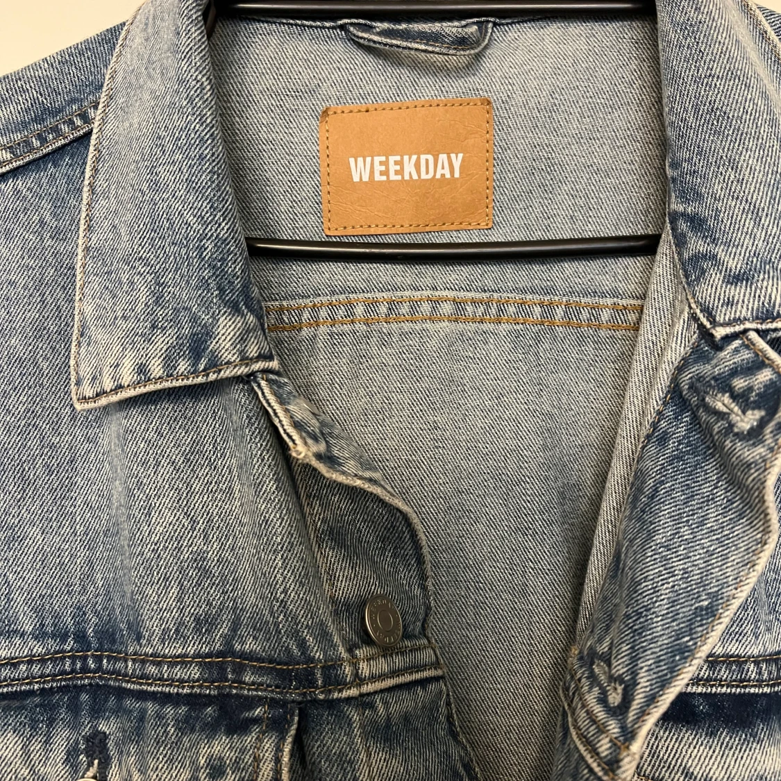 Ljus jeans jacka  - 90