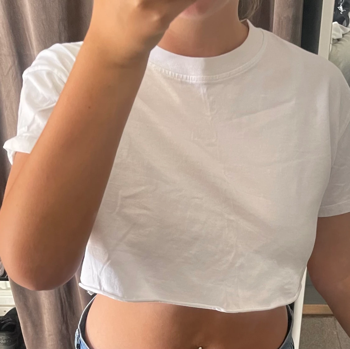 Croppad t-shirt  - 91