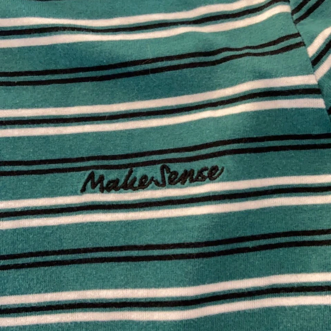 Randig långärmad tröja - 90