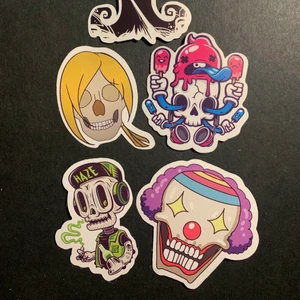 Sticker  - 5 st för 15 kr 