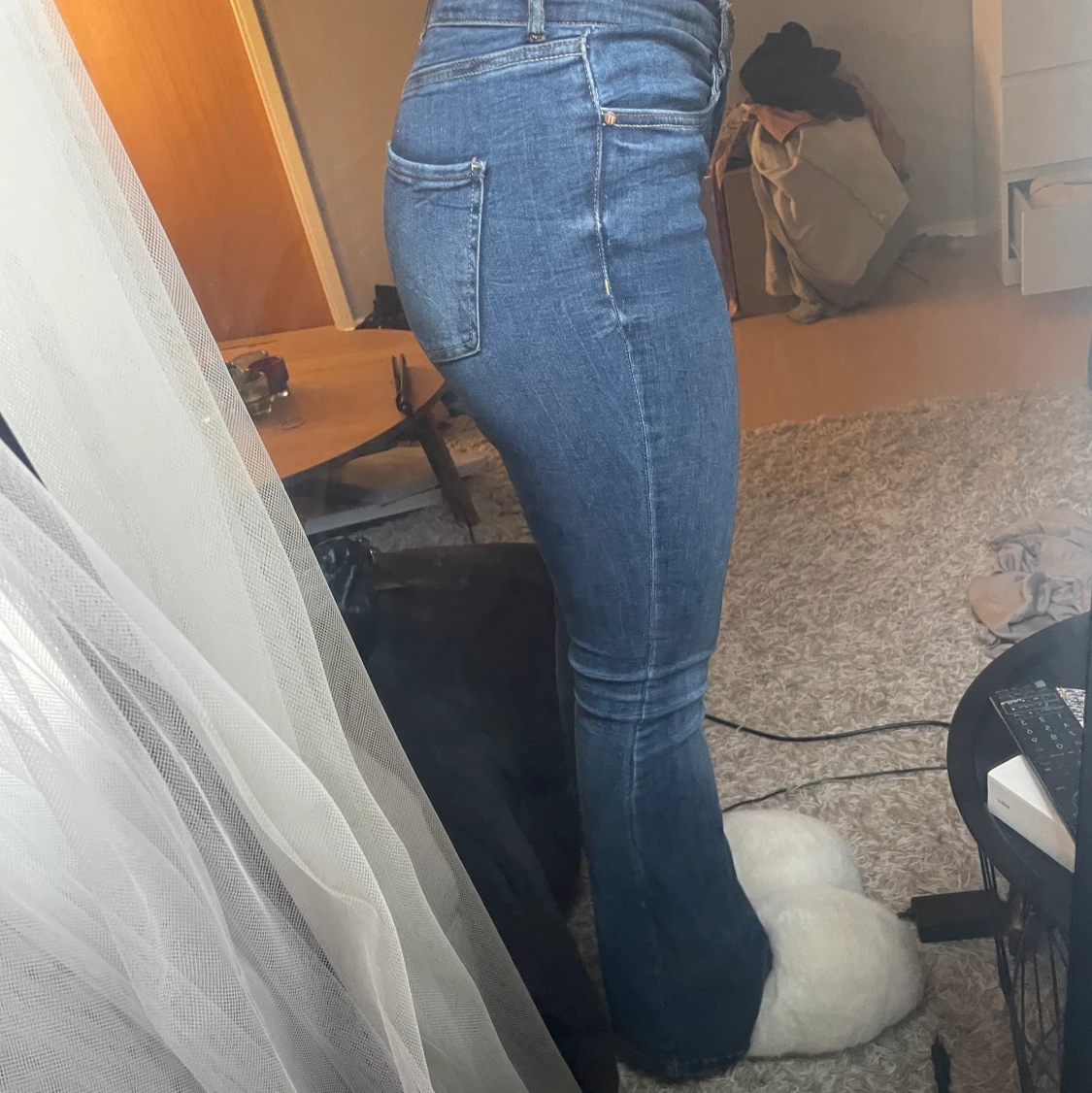 Lågmidjade jeans