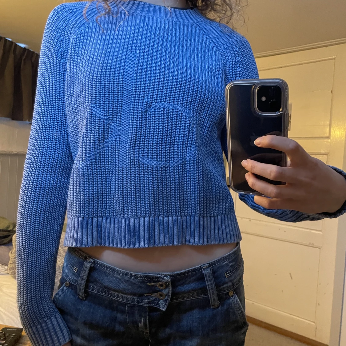 blå Calvin Klein tröja - 90