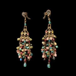 Retro örhängen  - Multifärgade örhängen, checka in min shopp för fler smycken och annat <3