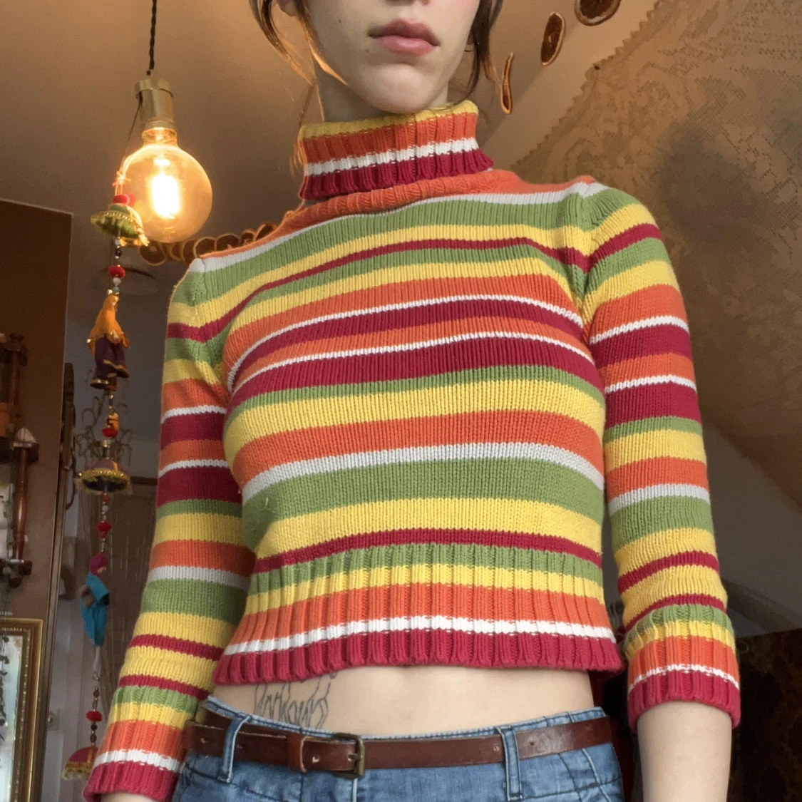 randig polotröja - 90