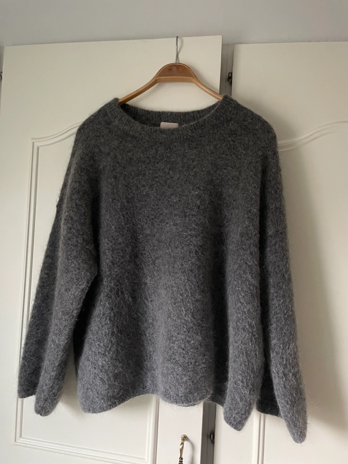 stickad mohair tröjan från hm - 91