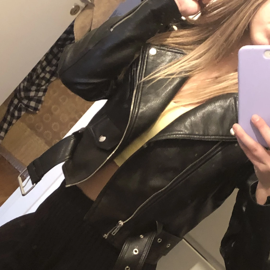 Skinnjacka (fake leather) - 91