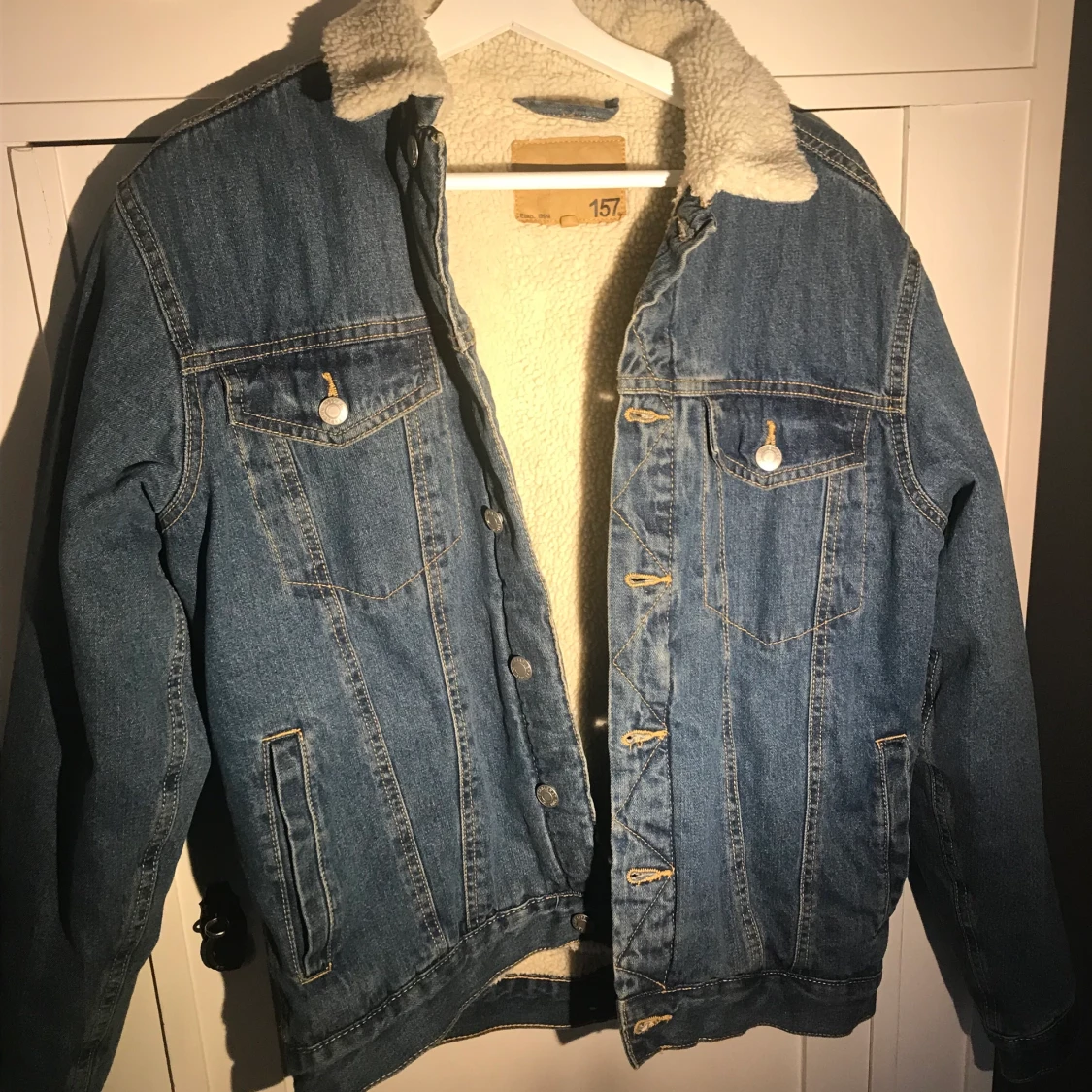 Fodrad jeansjacka shepherd jacket 