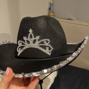 Cowboy hatt - Enkel hatt från halloween, lite smink på insidan bara med det går säkert bort.  Orh pris 200kr