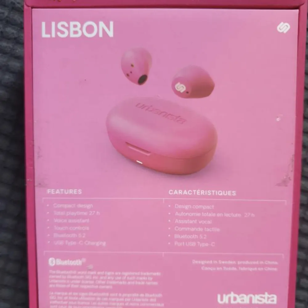 Tjenare, säljer ett par Urbanista Lisbon true wireless in-ear hörlurar i färgen blush pink. Helt oanvända och inget fast pris . Övrigt.
