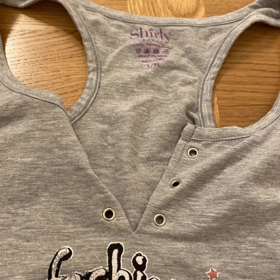 Söt grå linne - 90