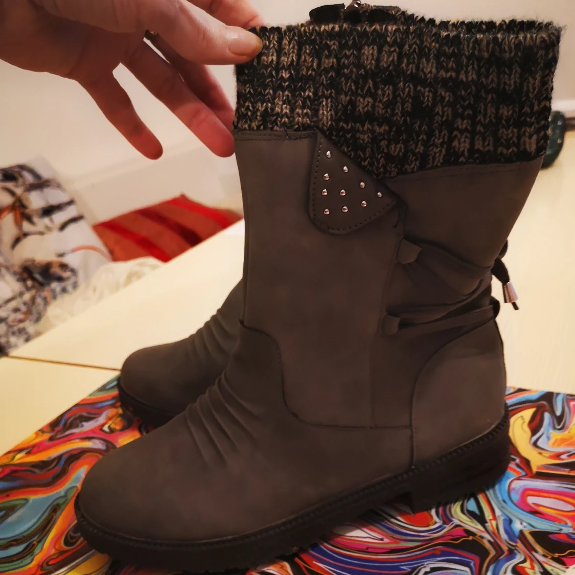 Endast provade vinterkängor