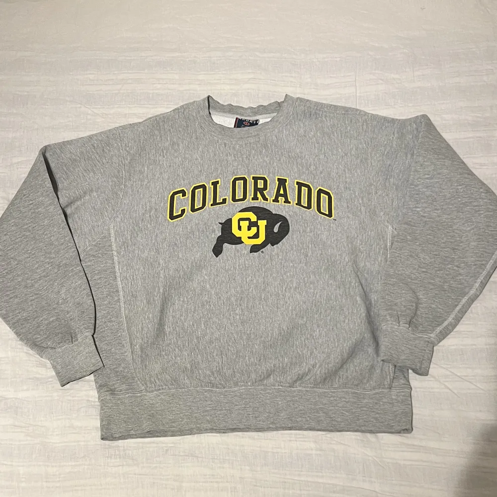 Vintage Colorado university tröja, storlek L, vintage condition. Tröjor & Koftor.