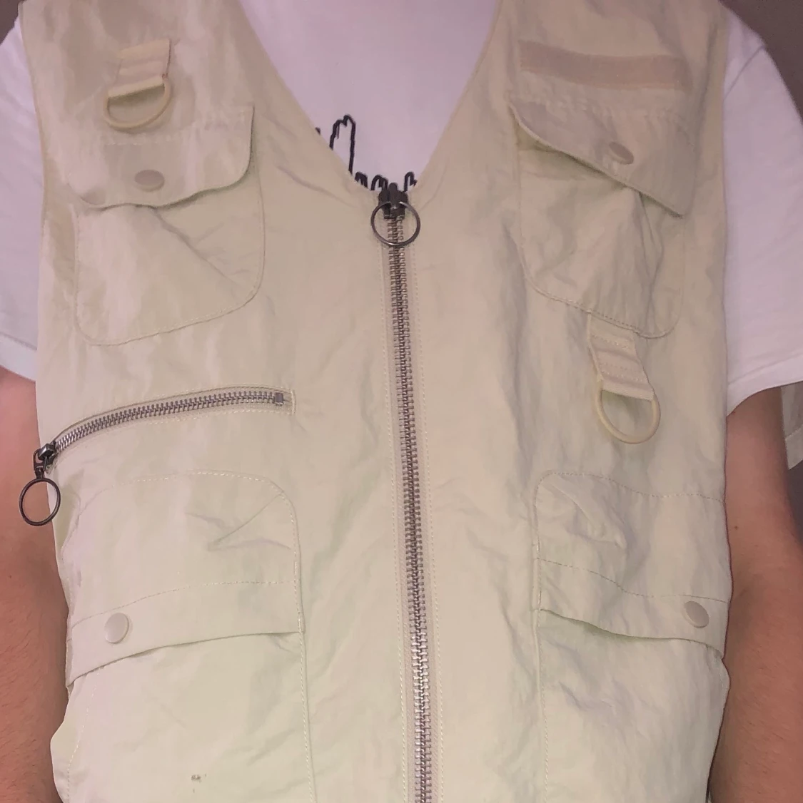 Beige Väst från weekday  - 90