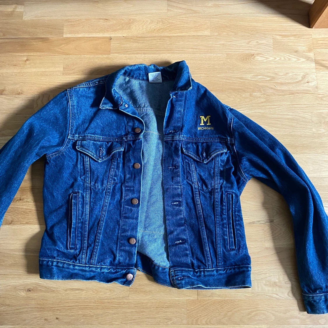 Varsity jeansjacka  - 91